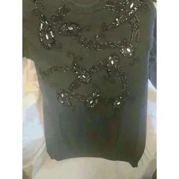 Victoria Harbour Size Large Breaded Fall Holiday Christmas Vintage Sweater - Picture 2 of 4